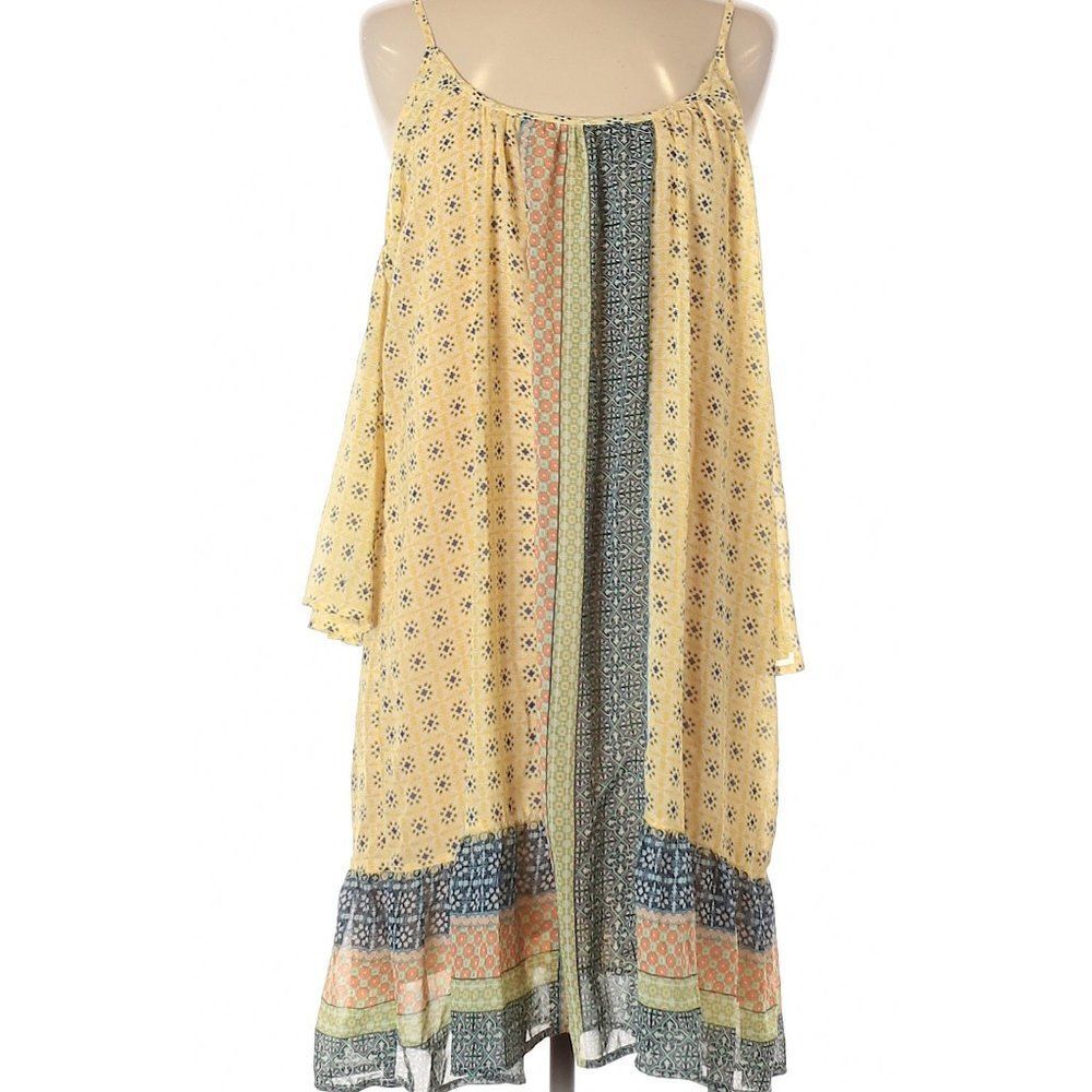 Cold Shoulder Bohemian Dress